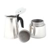 Any Morning Stove top Espresso Maker Stainless Steel Percolator Coffee Pot 200 ml