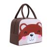 1pc Cartoon Rabbit Animal Cute Bento Bag; School Insulation Lunch Box; Lunch Bag