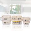 Food Storage Container Set with Easy Locking Lids