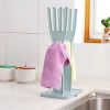 1pc Storage Rack; Multifunctional Detachable Gloves Drying Rack; Countertop Draining Rack; Rag Rack