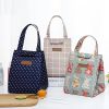 1pc Lunch Box Bag; Japanese Style Fashion School Lunch Bag; Portable Lunch Bag; Thermal Insulation Bag